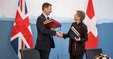 UK and Switzerland strike ‘first of its kind’ financial services deal